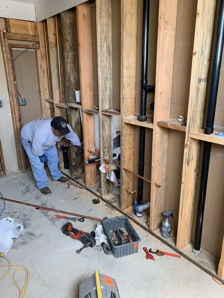 Commercial rough-in plumbing for Commercial Plumbing in Downtown Agoura Hills